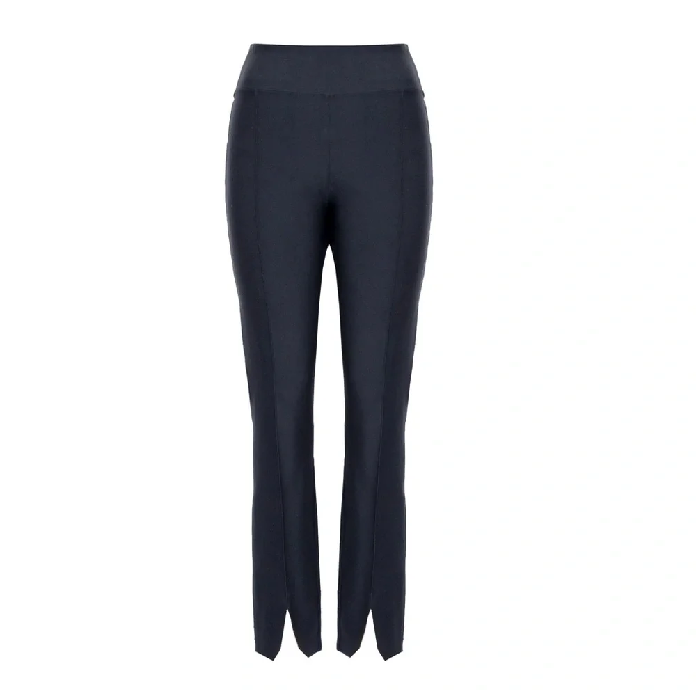 Elegant Black Cropped Pants - Picture 3 of 9